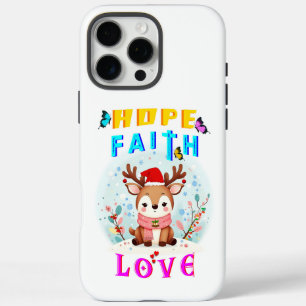 Hoffnung Glaube Liebe iPhone 16 Pro Max Hülle