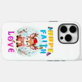 Hoffnung Glaube Liebe Case-Mate iPhone Hülle (Rückseite (Horizontal))