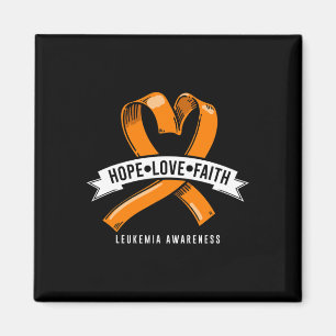 Hoffnung Glaube Liebe Leukämie Blutkrebs Bewusstse Magnet