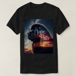 Hoffnung Glaube Liebe Newf T-Shirt