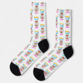 Hoffnung Glaube Liebe Socken (Linkes Detail)