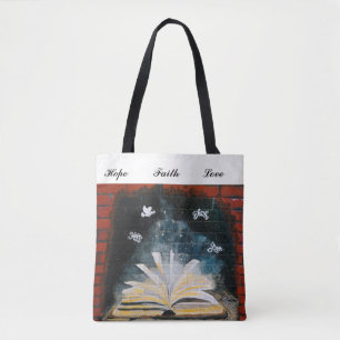 Hoffnung, Glaube und Liebe Tasche