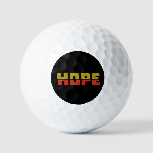 Hoffnung Golfball (Vorderseite)