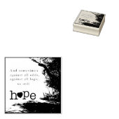 Hoffnung Gummistempel (Stempel)