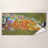 Hoffnung, Gustav Klimt Badehandtuch (Badehandtuch)