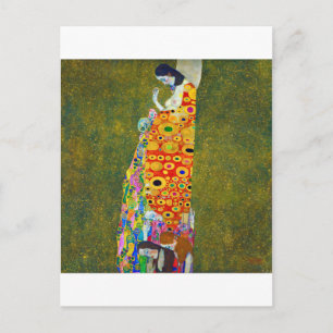 Hoffnung, Gustav Klimt Postkarte