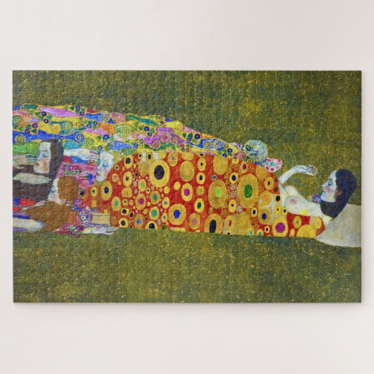 Hoffnung, Gustav Klimt Puzzle (Horizontal)