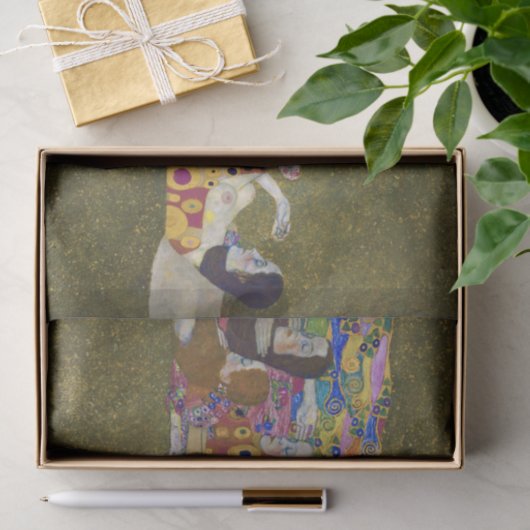 Hoffnung, Gustav Klimt Seidenpapier (Geschenk)