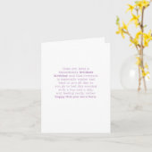 Hoffnung haben Sie einen fantastisch glänzenden Karte (Gelbe Blume)