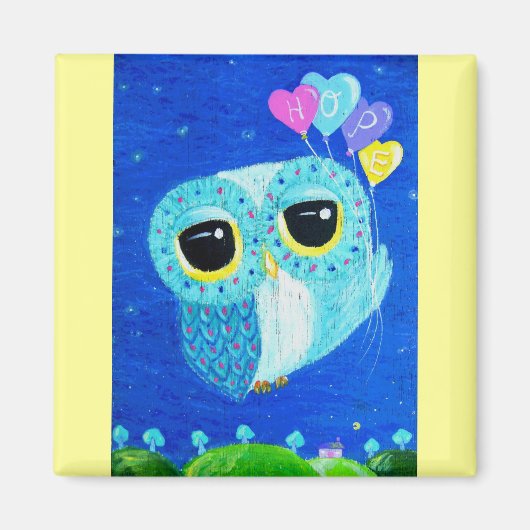 Hoffnung hebt mich höher magnet (Vorne)