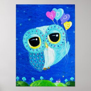 Hoffnung hebt mich höher poster