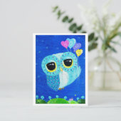 Hoffnung hebt mich höher postkarte (Stehend Vorderseite)