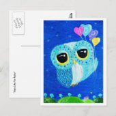 Hoffnung hebt mich höher postkarte (Vorne/Hinten)