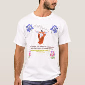 Hoffnung hier geboren  T-Shirt (Vorderseite)