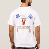 Hoffnung hier geboren  T-Shirt (Rückseite)