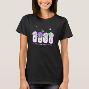 Hoffnung Hortensien-Blüten-Schmetterling Häusliche T-Shirt