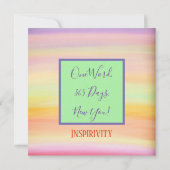 Hoffnung Hübsch Boho Förderung Inspiration Dankeskarte (Rückseite)