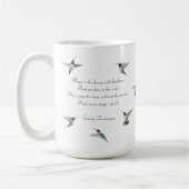 Hoffnung Hummingbird Kaffeetasse (Links)