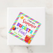 Hoffnung Ihr Sommer ist voller Spaß Geschenkanhänger (Beispiel)