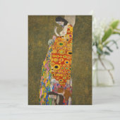 Hoffnung II von Gustav Klimt, Vintager Jugendstil (Stehend Vorderseite)