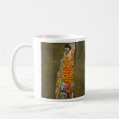 Hoffnung II von Gustav Klimt, Vintager Jugendstil Kaffeetasse (Links)