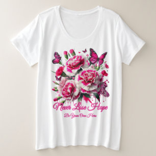 Hoffnung im Blut Große Größe T-Shirt