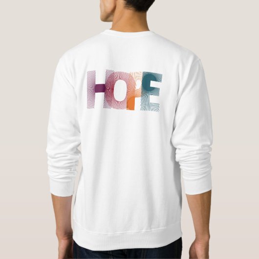 Hoffnung im Herbst Sweatshirt (Rückseite)