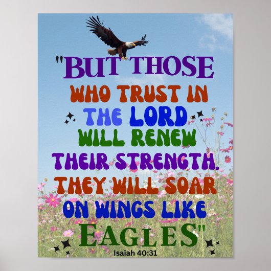 Hoffnung im Herrn Poster (Vorne)