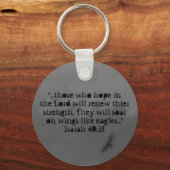 Hoffnung im Herrn Schlüsselanhänger (Vorderseite)