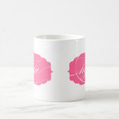 Hoffnung im Rosa Kaffeetasse (Mittel)