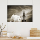 HOFFNUNG IM STORMEN Poster (Küche)