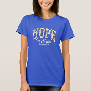 Hoffnung in Christus Bibelverse Christliches Shirt