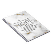 Hoffnung in der Lord Scripture Verse Isaiah 40:31 Notizblock (Rechte Seite)