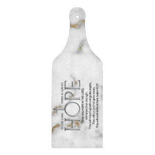 Hoffnung in der Lord Scripture Verse Isaiah 40:31 Schneidebrett