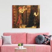 Hoffnung in einem Gefängnis der Verzweiflung von E Leinwanddruck (Insitu (Wohnzimmer))