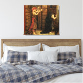 Hoffnung in einem Gefängnis der Verzweiflung von E Leinwanddruck (Insitu (Schlafzimmer))