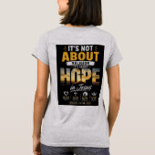 Hoffnung in Jesus T-Shirt (Rückseite)