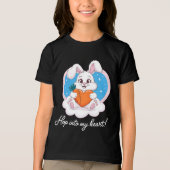 Hoffnung in mein Herz | T-Shirt Tri-Blend Shirt (Vorderseite)