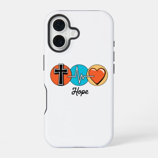Hoffnung iPhone 16 hülle (Rückseite)