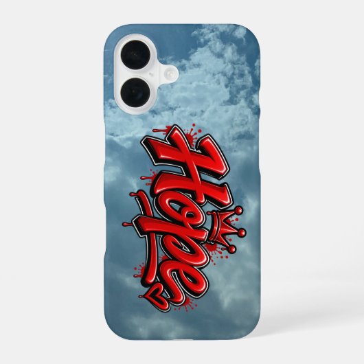 Hoffnung iPhone 16 Hülle (Rückseite)