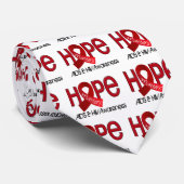 Hoffnung ist 2 AIDS von Bedeutung Krawatte (Gerollt)