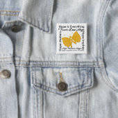 Hoffnung ist alles - Vorwärtstrend für Krebs Button (Beispiel)