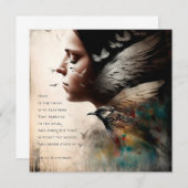 Hoffnung ist das Ding mit Feathers (Vorne/Hinten)