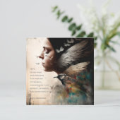 Hoffnung ist das Ding mit Feathers (Stehend Vorderseite)