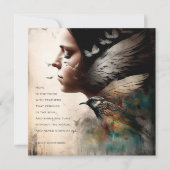 Hoffnung ist das Ding mit Feathers (Vorderseite)