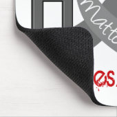 Hoffnung ist Diabetes 2 von Bedeutung Mousepad (Ecke)