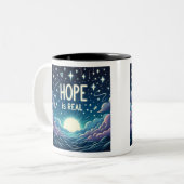 Hoffnung ist echte Tasse (Vorderseite Links)