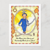 Hoffnung ist eine Ankerpostkarte mit Inspiration Postkarte (Vorderseite)