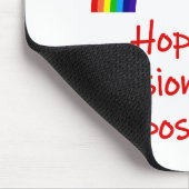 Hoffnung ist eine Leidenschaft Mousepad (Ecke)