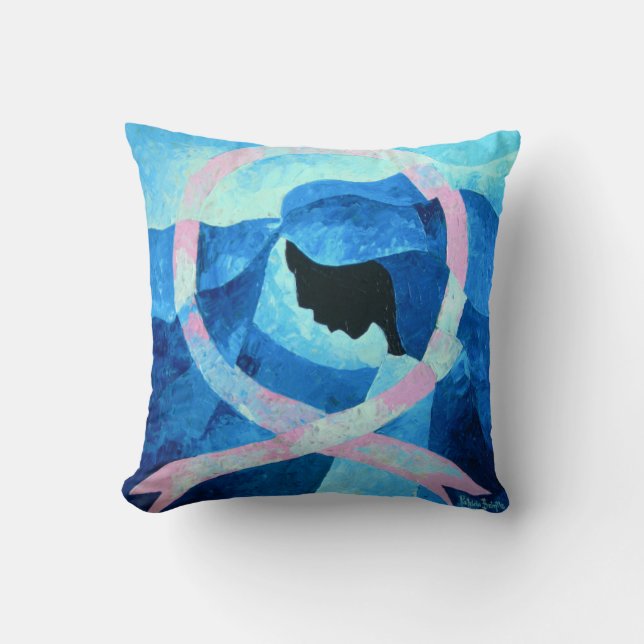 Hoffnung ist hier 2012 kissen (Vorderseite)